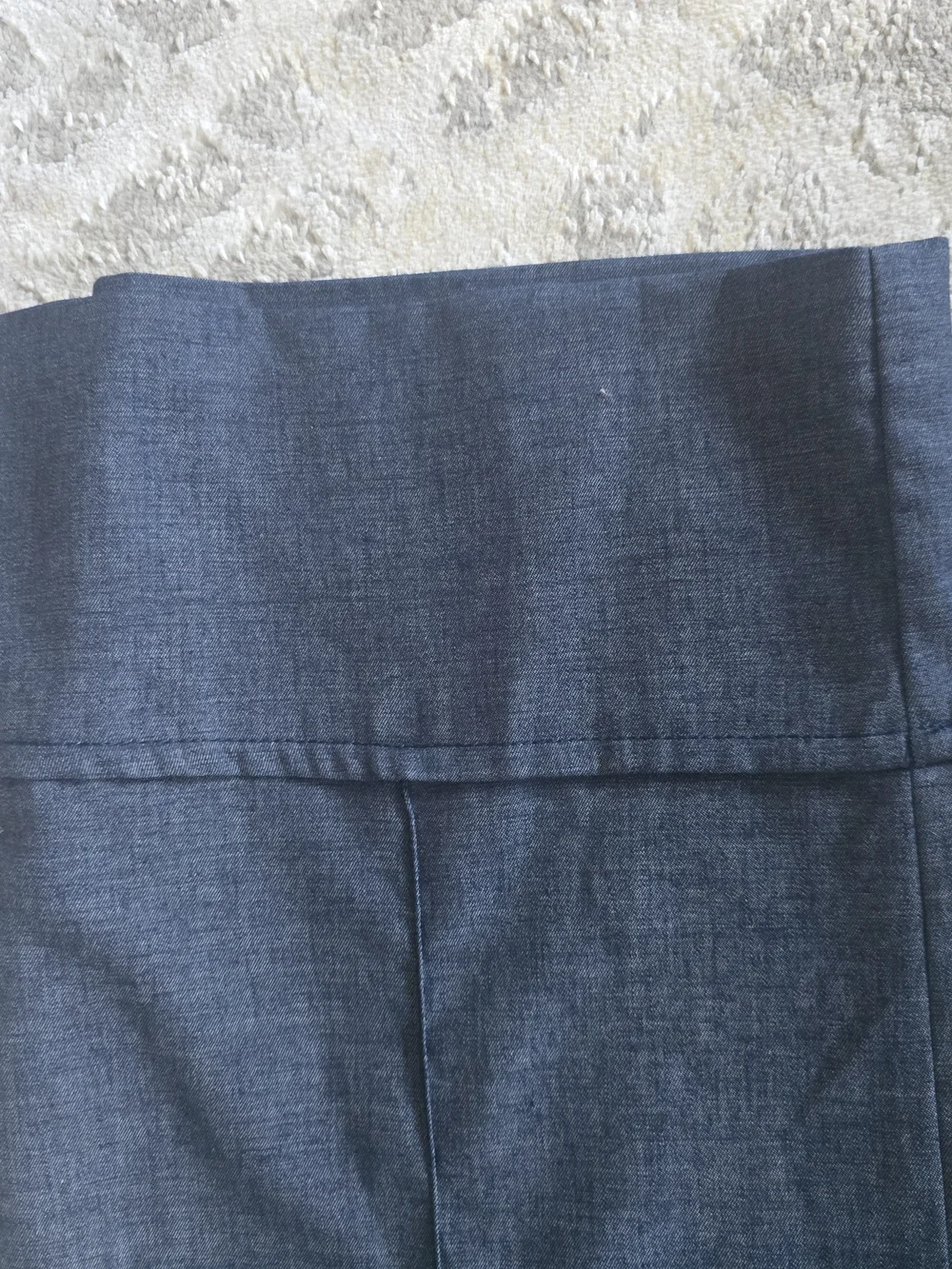 Zara Wide-Leg Culotte Trousers Linen Blend With Wide Cuff